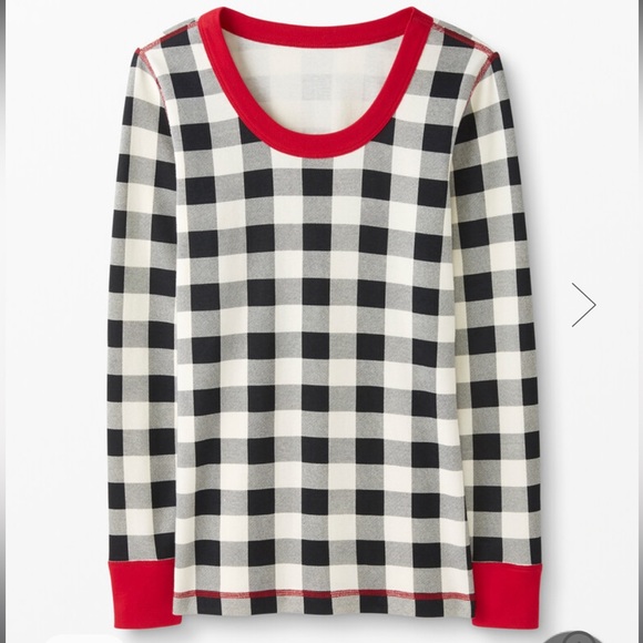 Hanna Andersson Women’s Buffalo Plaid Jammie’s Set - Picture 3 of 5